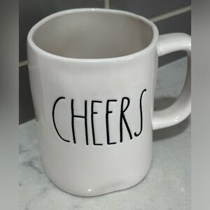 Rae Dunn CHEERS mug coffee cup holiday Christmas